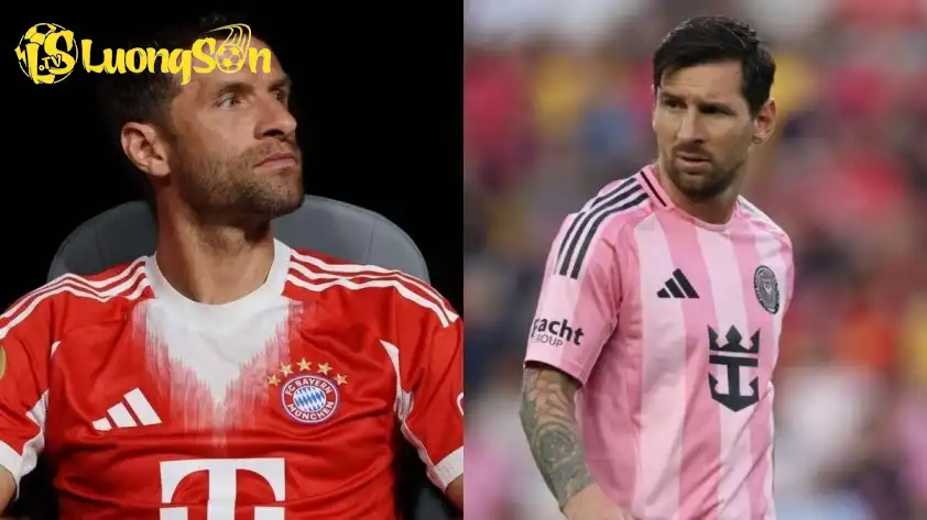 Muller được xem là khắc tinh lớn nhất sự nghiệp của Messi (Ảnh: GOAL).