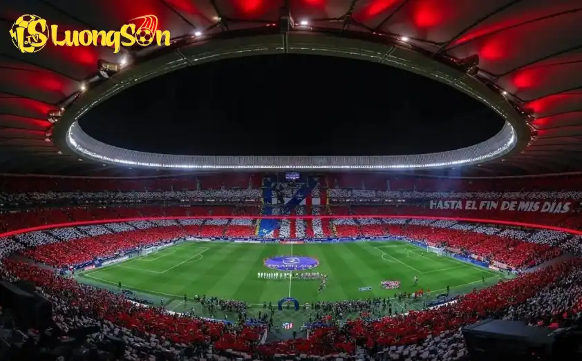 UEFA đã chọn Wanda Metropolitano của Atletico Madrid làm địa điểm tổ chức chung kết Champions League 2026/27