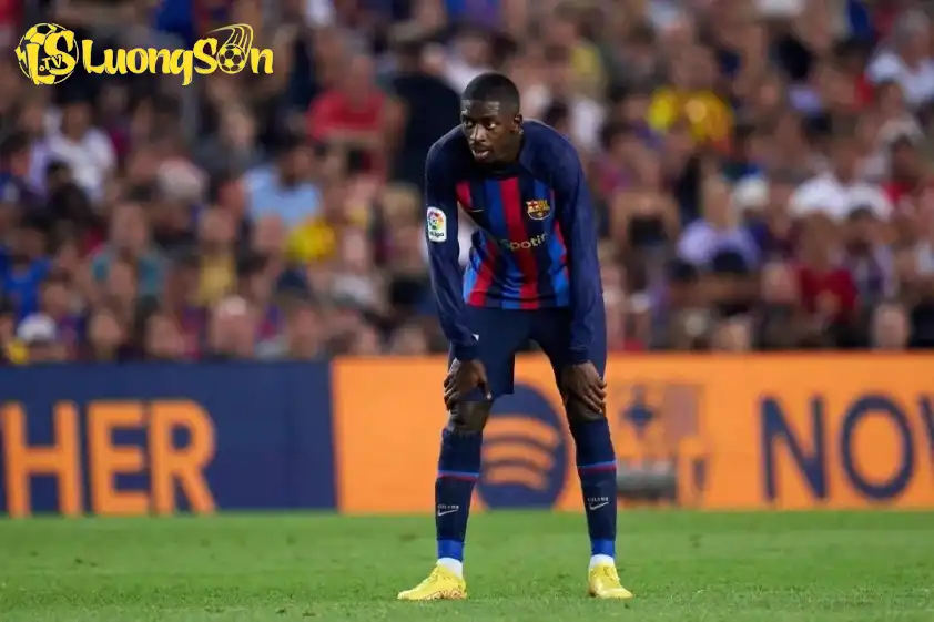 Dembélé từng trải qua quãng thời gian đầy khó khăn tại Tây Ban Nha trong màu áo Barcelona
