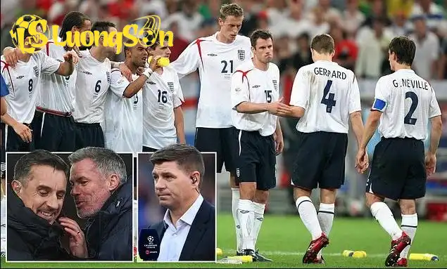 Tuyển Anh chưa từng vượt qua tứ kết ở các giải lớn trong thời Gerrard thi đấu. (Ảnh: Daily Mail) Tuyển Anh chưa từng vượt qua tứ kết ở các giải lớn trong thời Gerrard thi đấu.